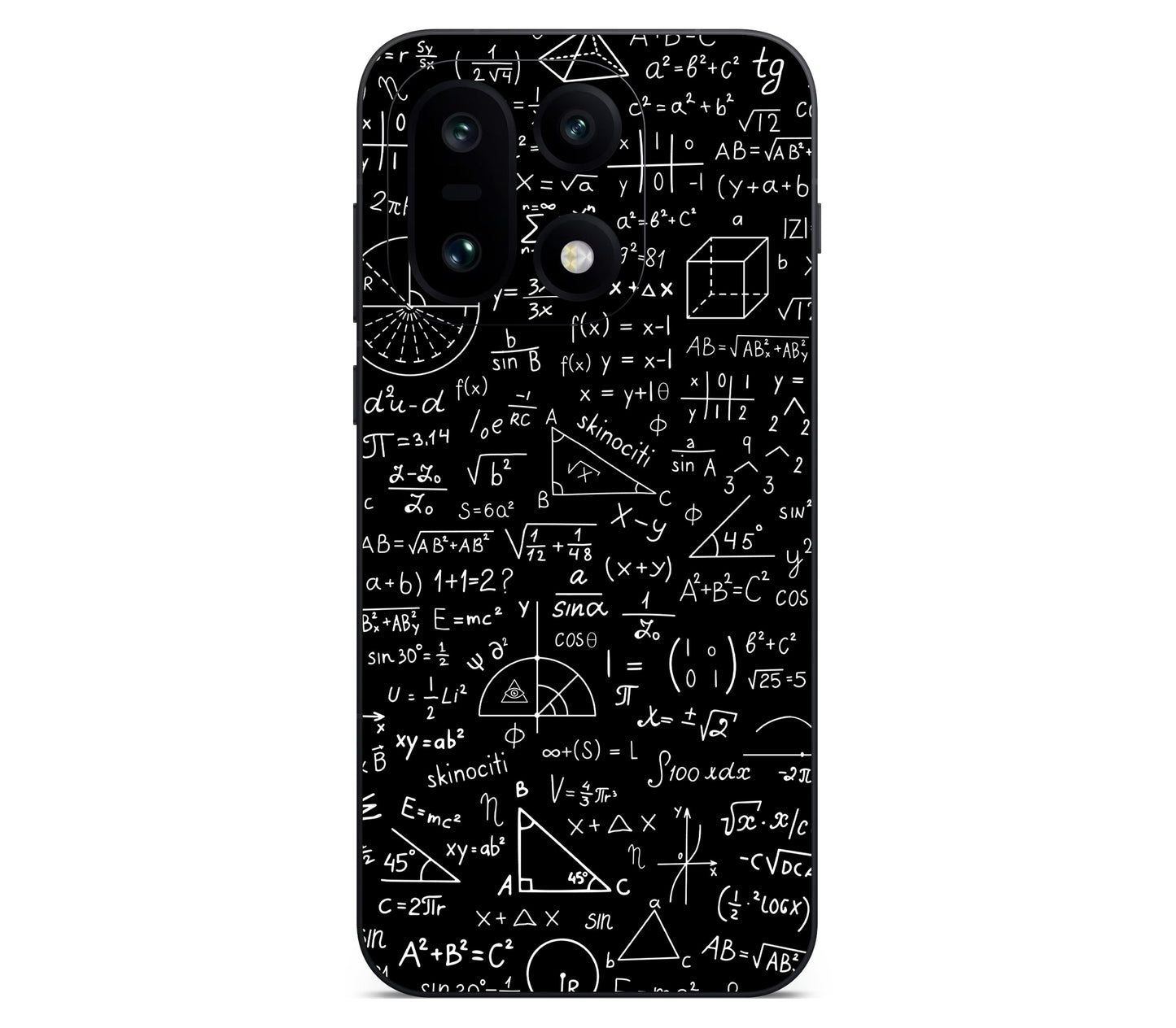 OnePlus 15R skin, Math Madness, back skin