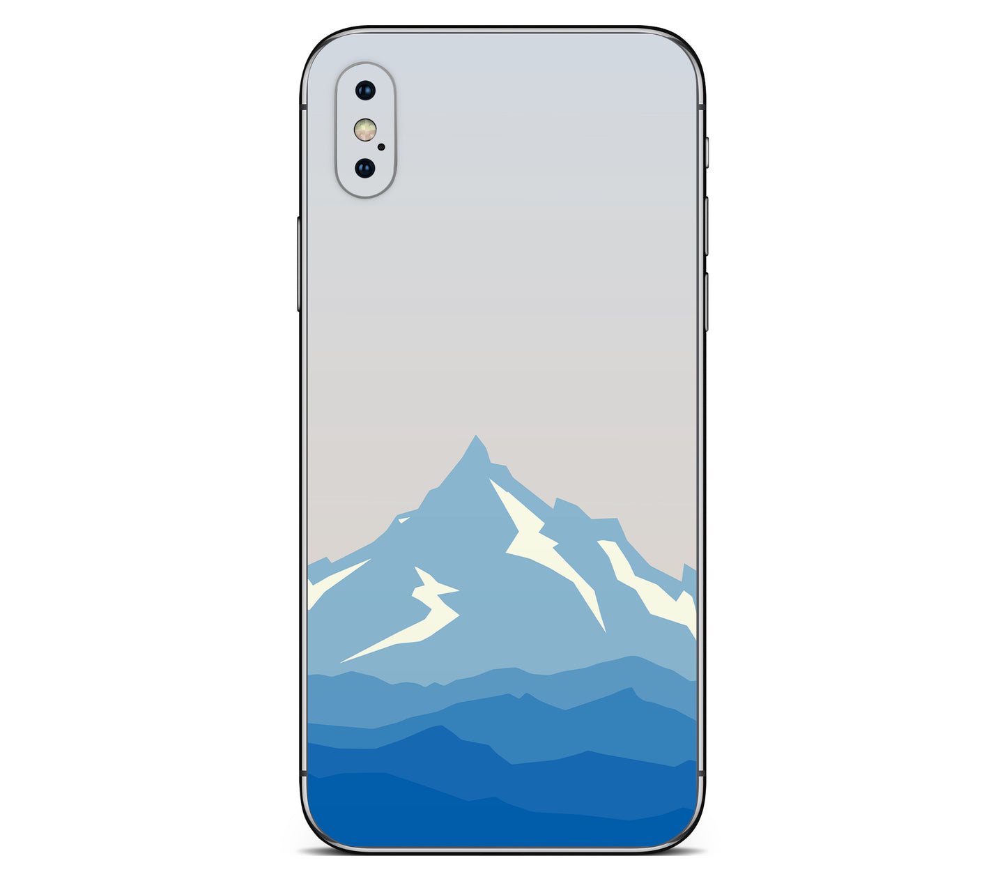 iPhone XS Max skin, Everest, back skin without logo cutout