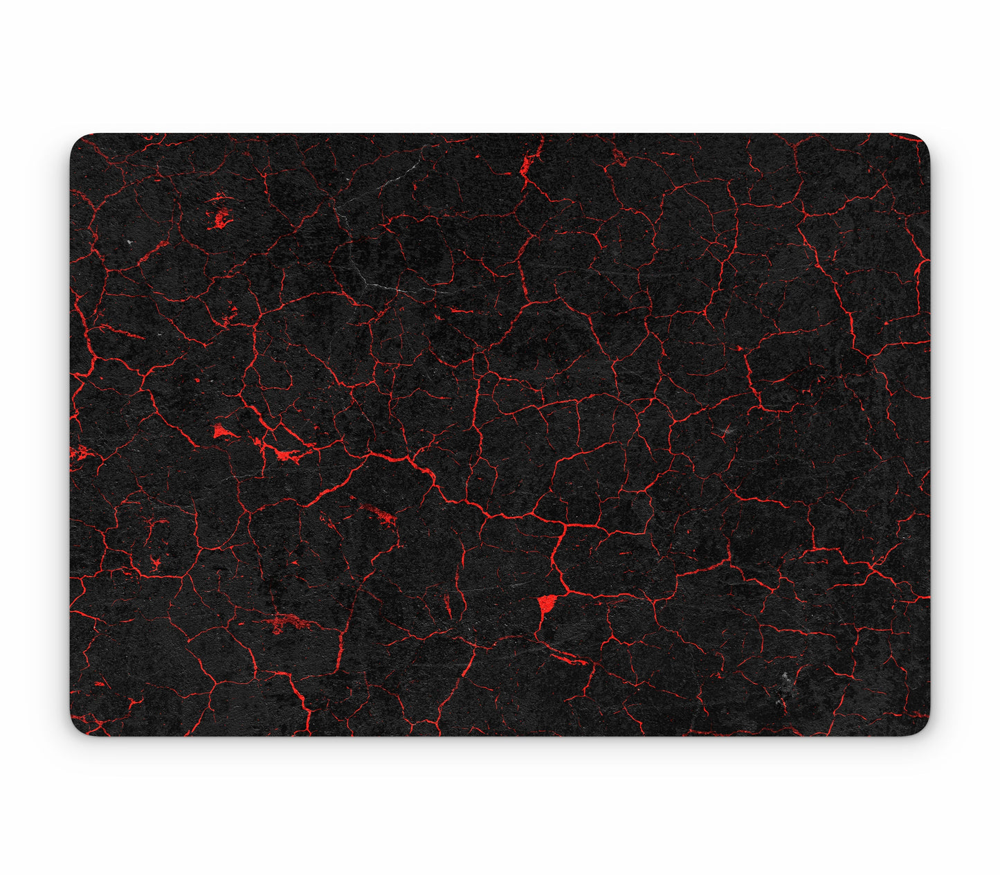 MacBook Pro 16" (2024, M4) skin, Hellcrack, top skin without logo cutout