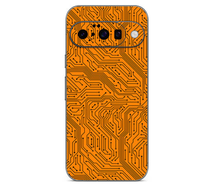 Google Pixel 10 skin, Pulse Grid, full wrap skin
