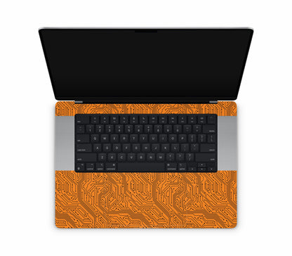 MacBook Pro 16" (2024, M4) skin, Pulse Grid, inside skin