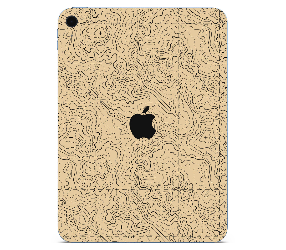 iPad 10.9" (2022, Gen 10) skin, Lockdown (Sandline), back skin with logo cutout