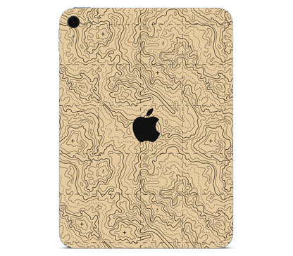 iPad 10.9" (2022, Gen 10) skin, Lockdown (Sandline), back skin with logo cutout