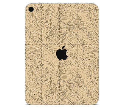 iPad 10.9" (2025, Gen 11) skin, Lockdown (Sandline), back skin with logo cutout