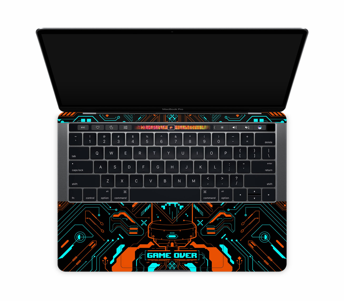 MacBook Pro 13" (2016-2019) Touch Bar skin, Fatal Error, inside skin