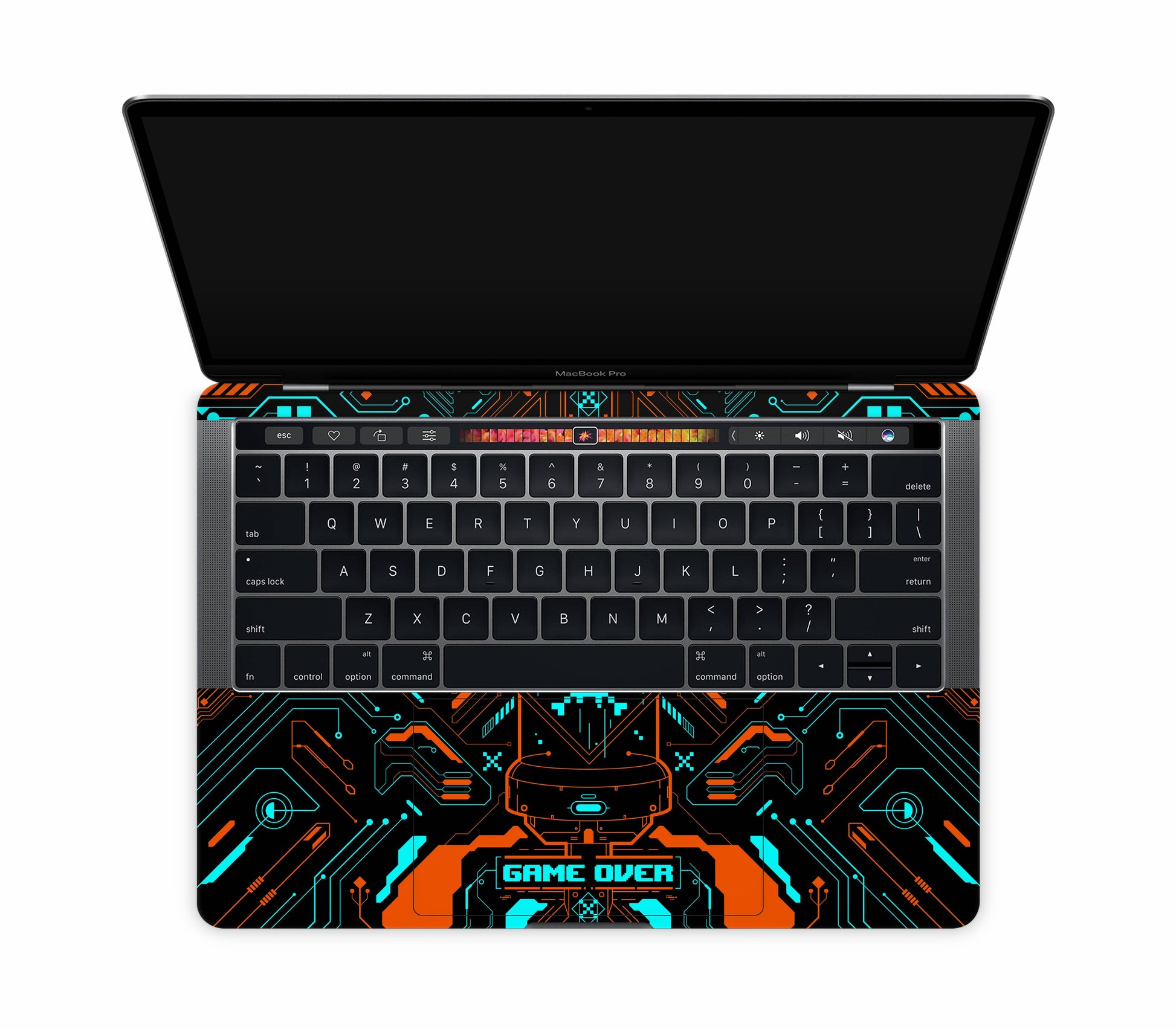MacBook Pro 13" (2016-2019) Touch Bar skin, Fatal Error, inside skin