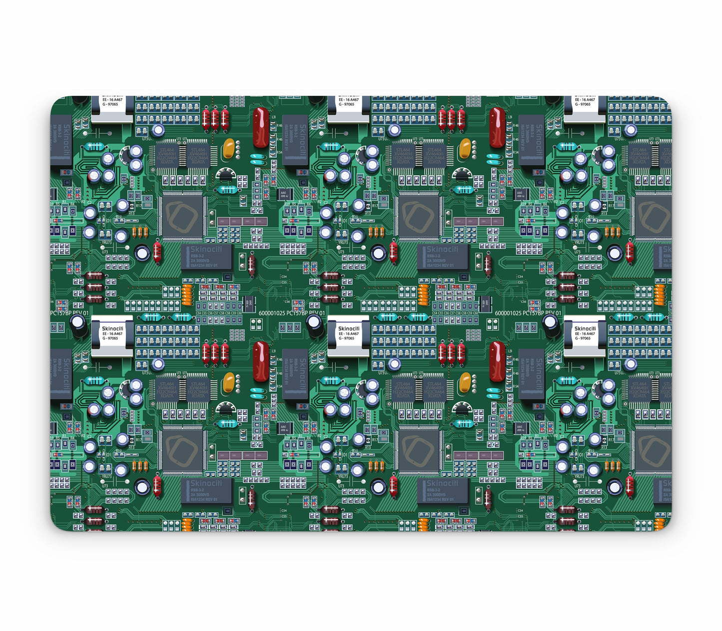 MacBook Air 15" (2025, M4) skin, Terminal, top skin without logo cutout