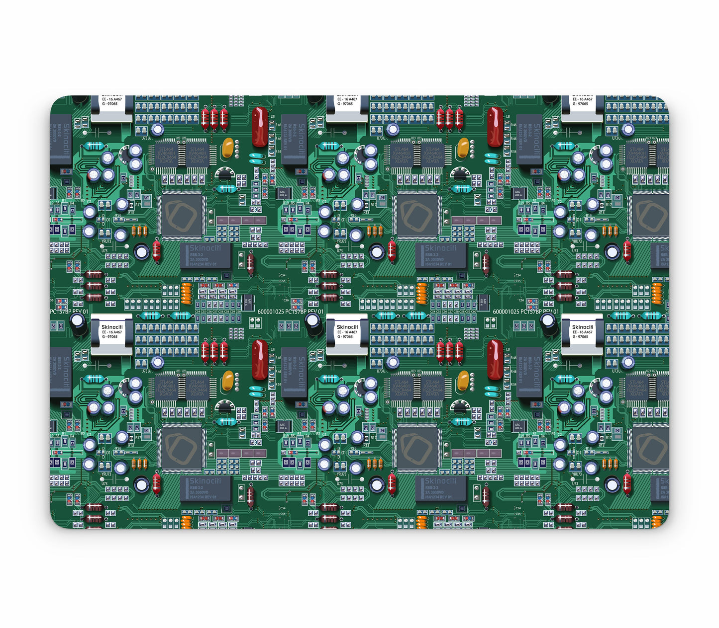 MacBook Air 15" (2023, M2) skin, Terminal, top skin without logo cutout
