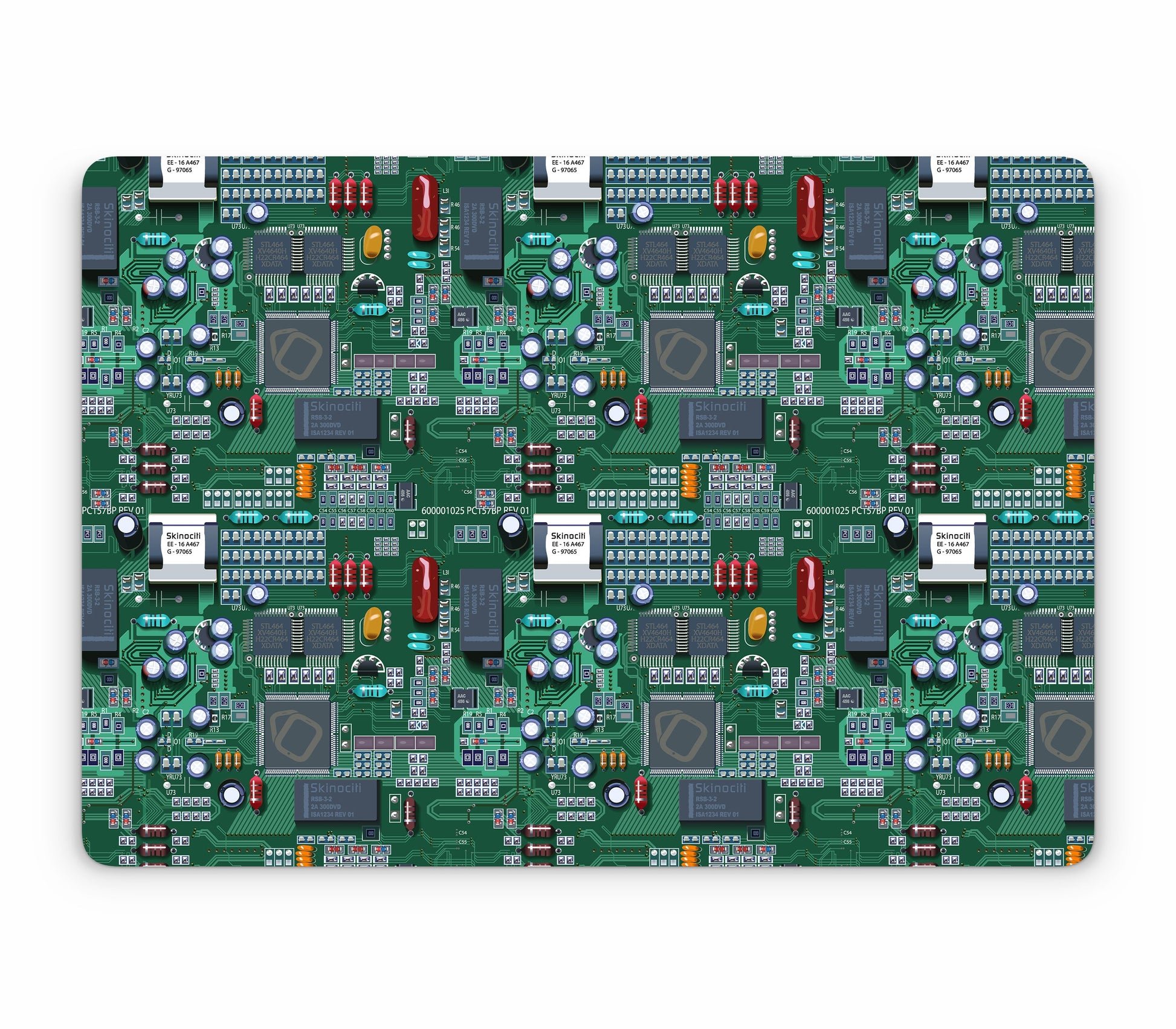 MacBook Air 15" (2025, M4) skin, Terminal, top skin without logo cutout