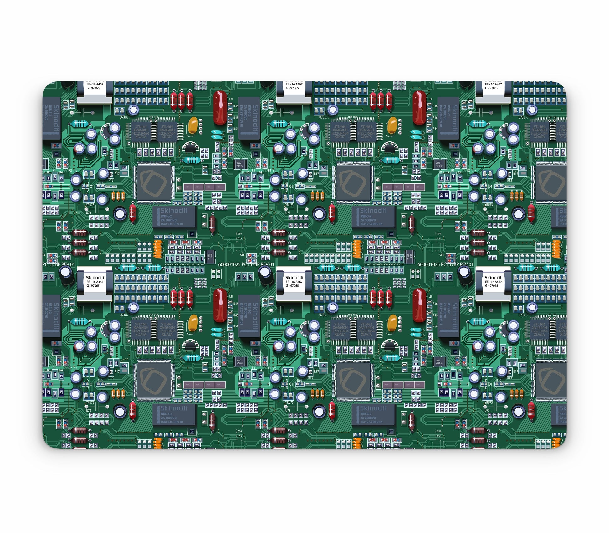 MacBook Pro 16" (2024, M4) skin, Terminal, top skin without logo cutout