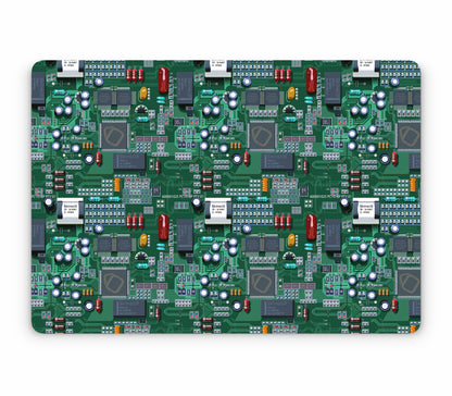 MacBook Air 15" (2024, M3) skin, Terminal, top skin without logo cutout