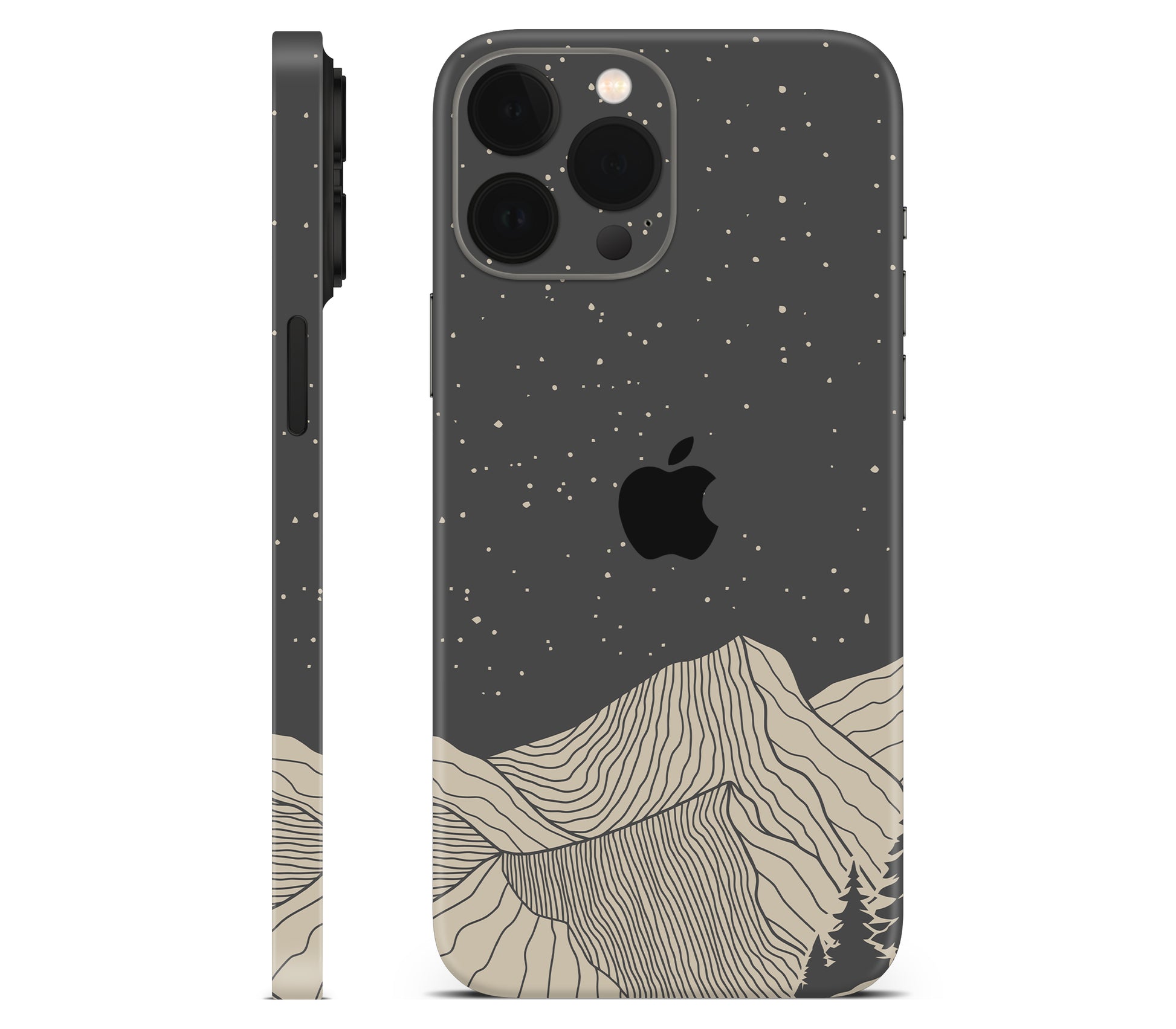 iPhone 13 Pro skin, Nightline, full wrap with logo cutout