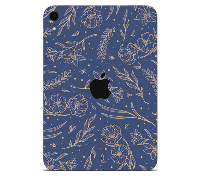 iPad Mini 7 (A17 Pro) skin, Twilight, back skin with logo cutout