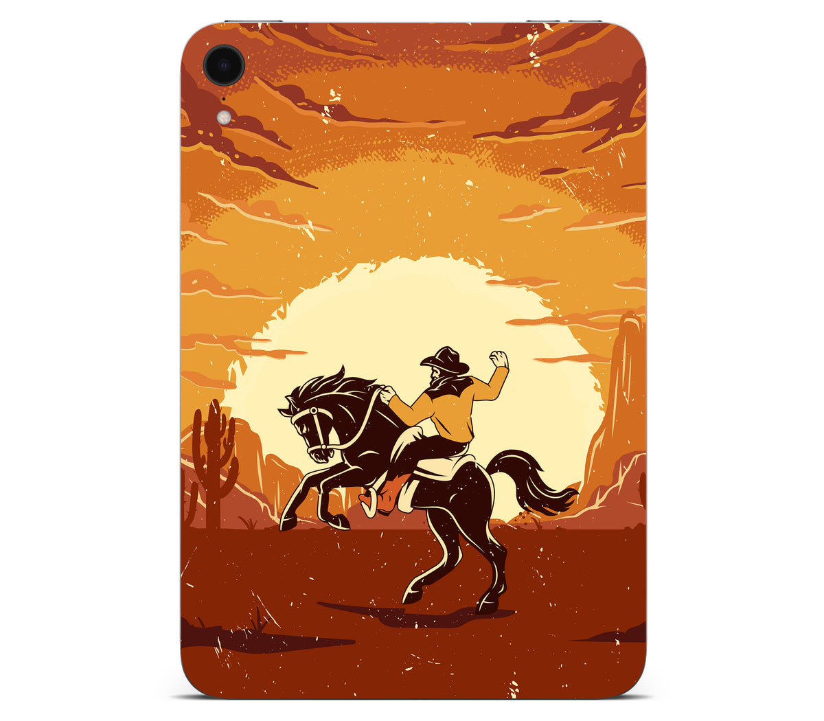 iPad Mini 7 (A17 Pro) skin, Cowboy, back skin