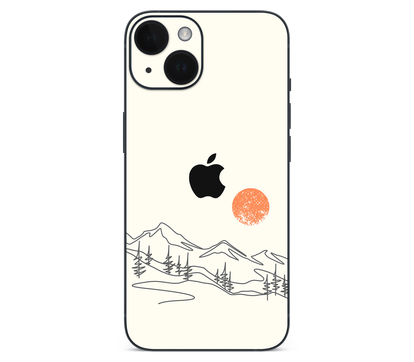 iPhone 14 Plus skin, Offline, back skin with logo cutout
