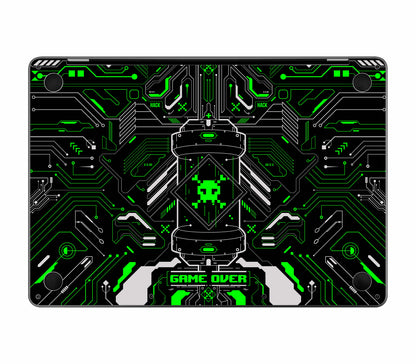 MacBook Pro 13" (2020, M1) skin, Fatal Error (Acid), bottom skin
