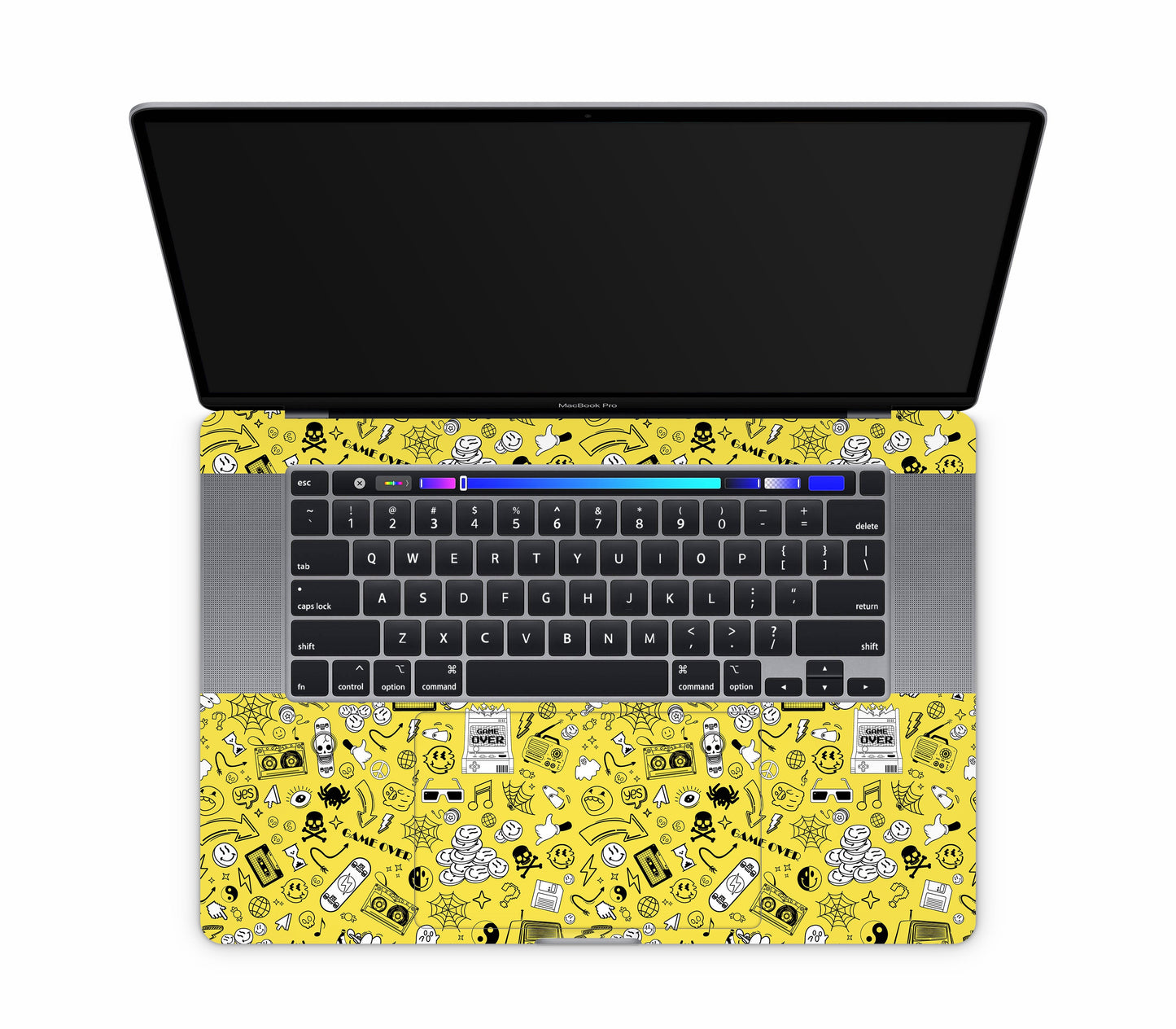 MacBook Pro 16" (2020, Touch Bar) skin, 90’s Nostalgia, inside skin