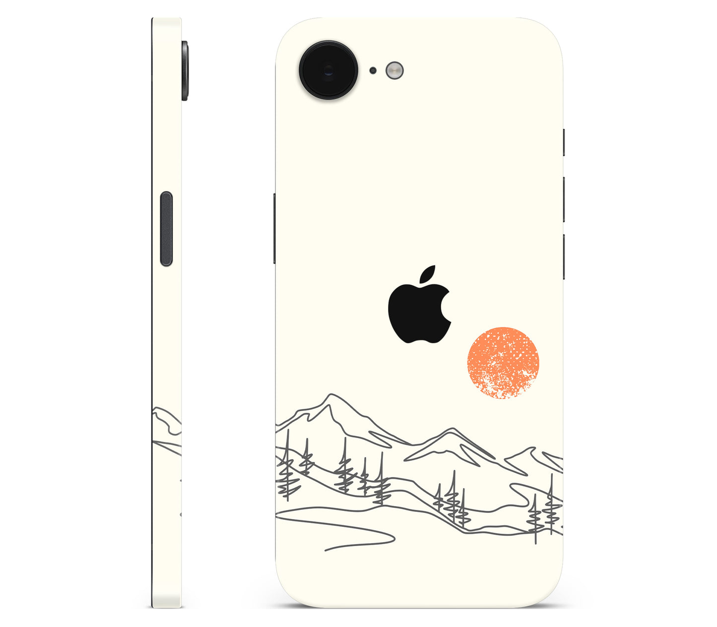 iPhone 17e skin, Offline, full wrap with logo cutout