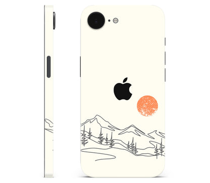 iPhone 17e skin, Offline, full wrap with logo cutout