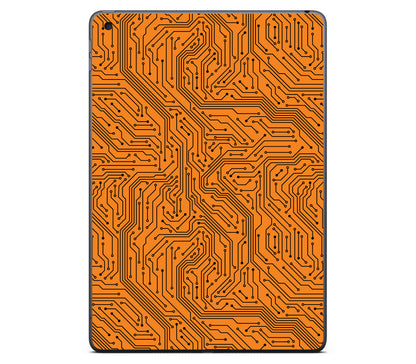 iPad 10.2" (2021, Gen 9) skin, Pulse Grid, back skin without logo cutout