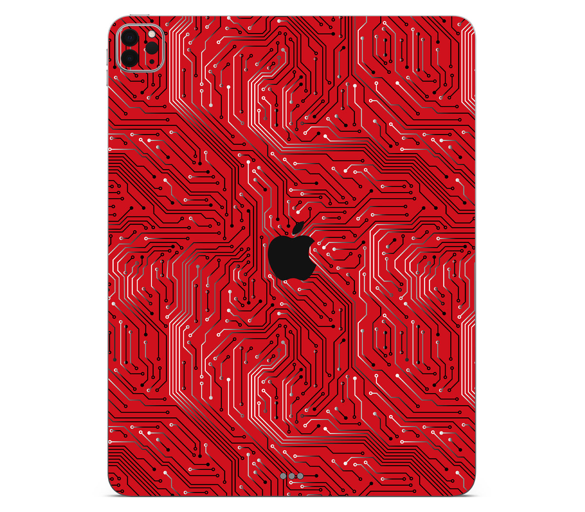 iPad Pro 12.9" (2022, Gen 6) skin, REDLINE, back skin with logo cutout