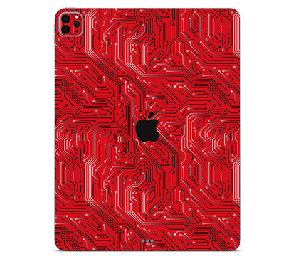 iPad Pro 11" (2020, Gen 2) skin, REDLINE, back skin with logo cutout