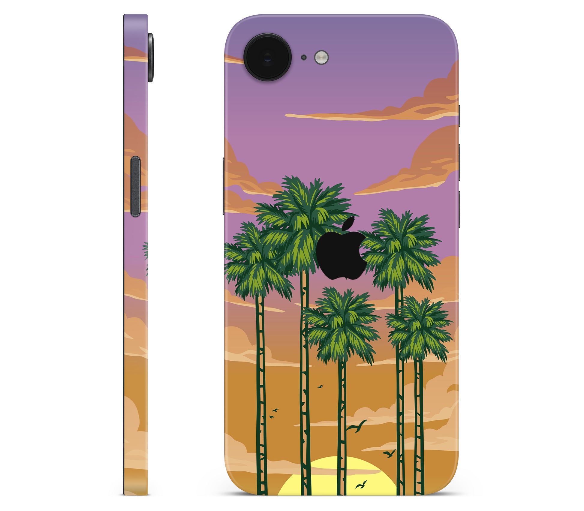 iPhone 16e skin, Vice, full wrap with logo cutout
