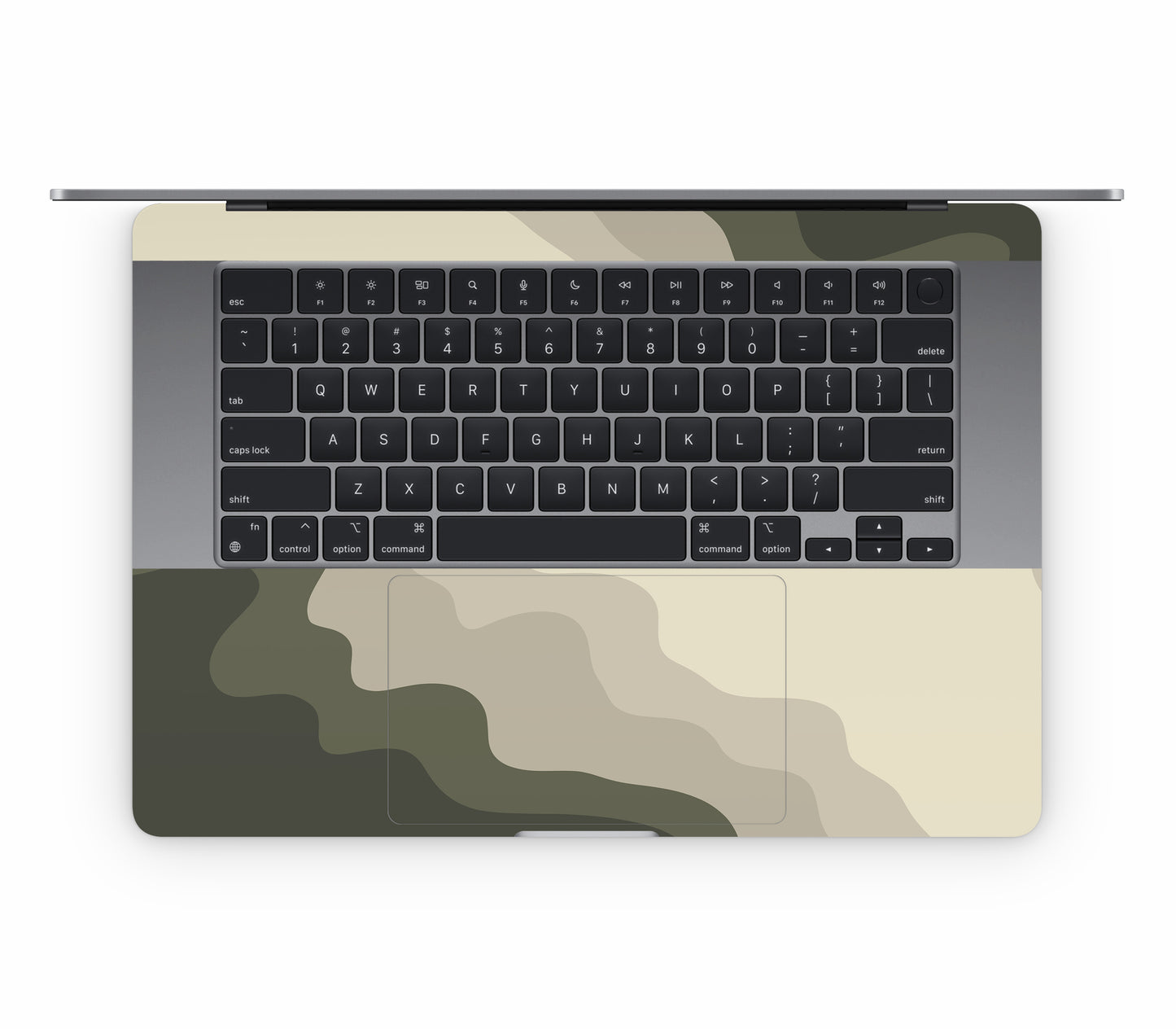 MacBook Air 15" (2026, M5) skin, Drift (Mirage), inside skin
