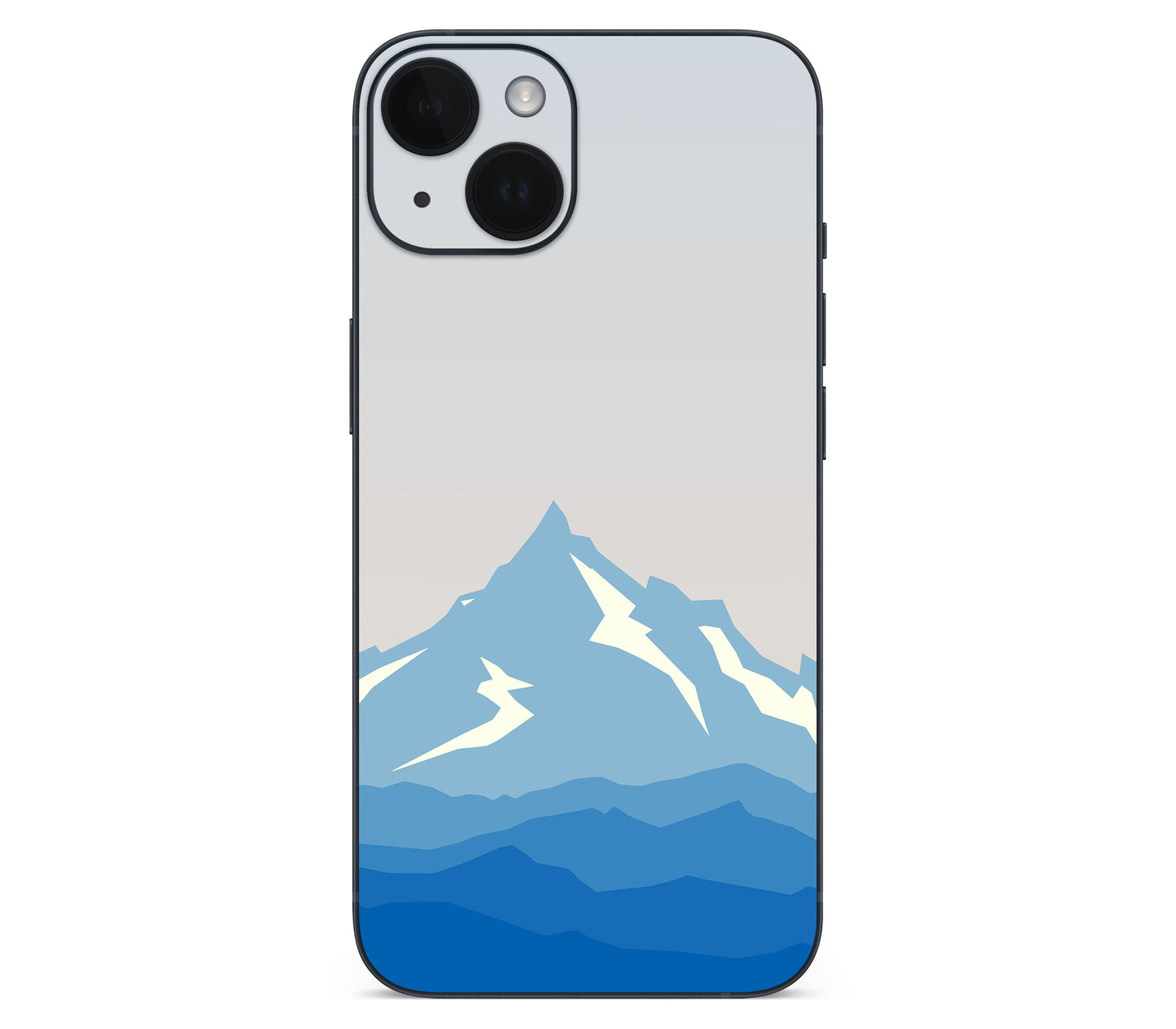 iPhone 14 Plus skin, Everest, back skin without logo cutout