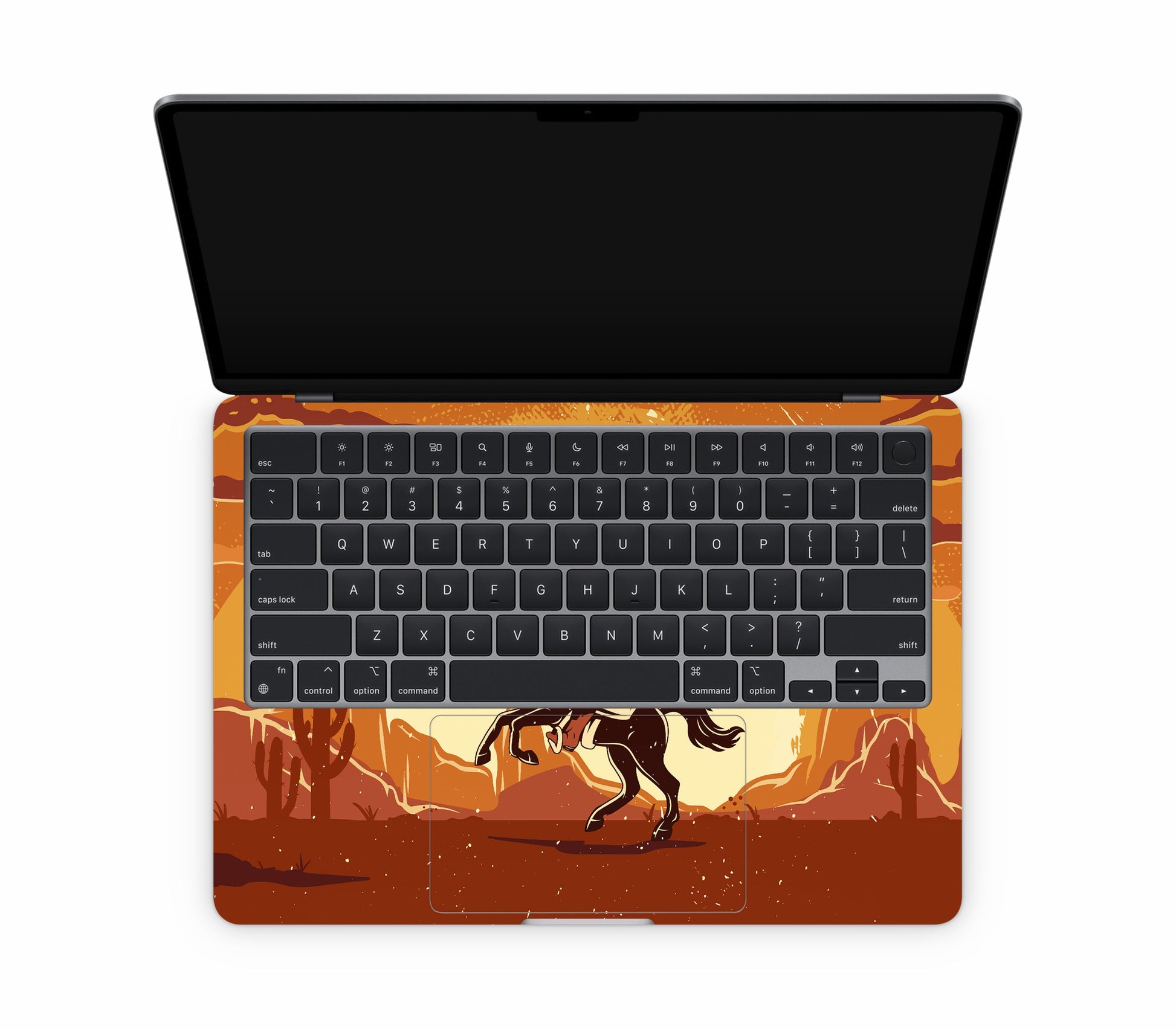 MacBook Air 13" (2025, M4) skin, Cowboy, inside skin