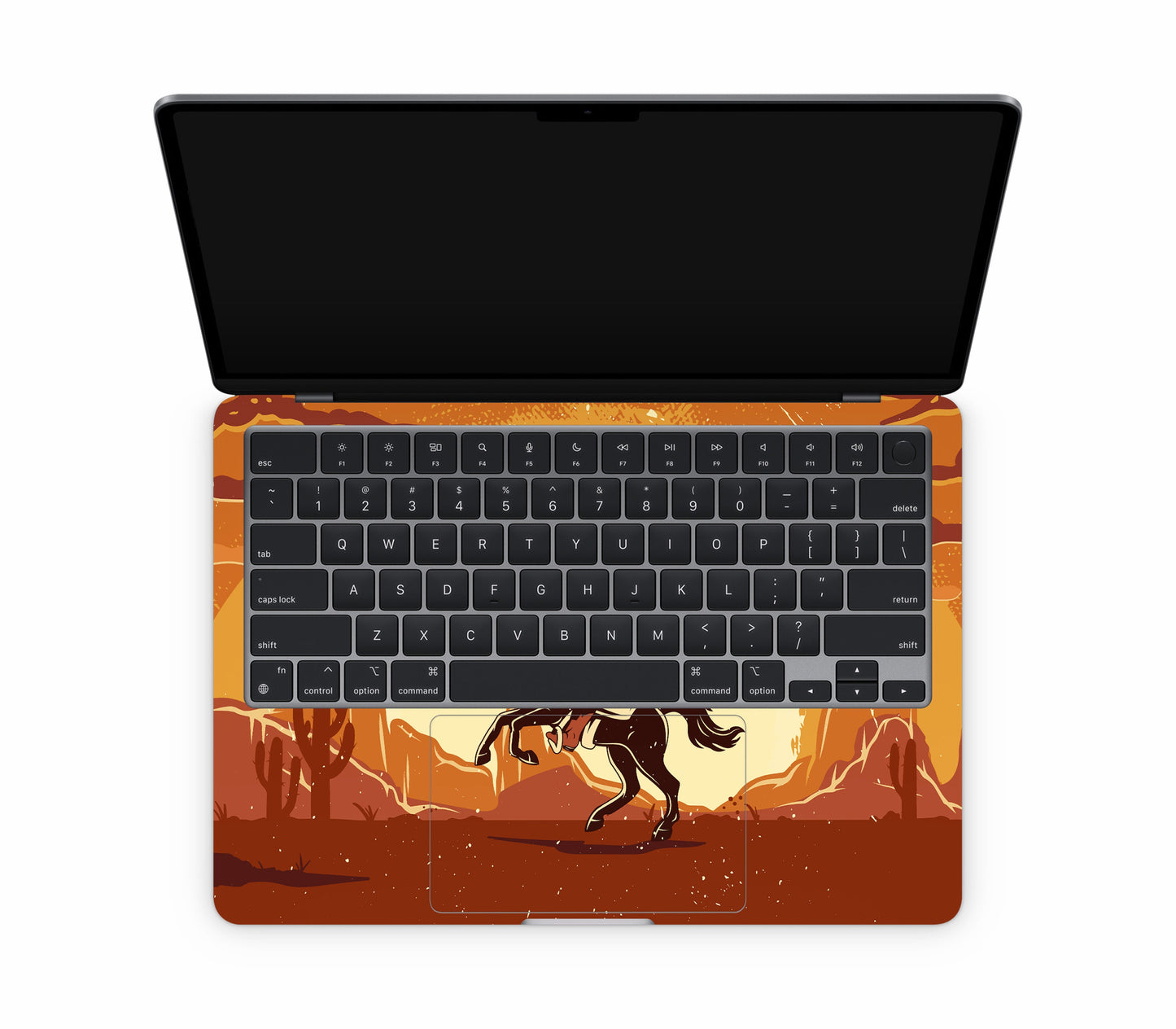 MacBook Air 13" (2022, M2) skin, Cowboy, inside skin