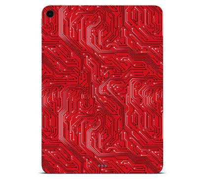 iPad Air 4 skin, REDLINE, back skin without logo cutout