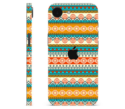 iPhone 17e skin, Rangoli, full wrap with logo cutout