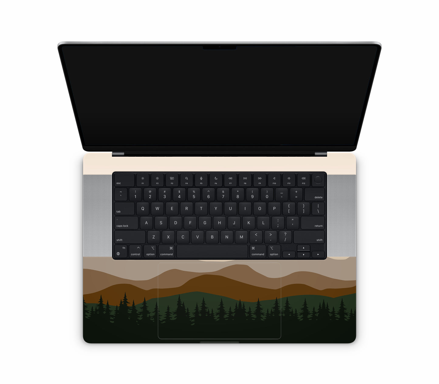 MacBook Pro 16" (2021, M1) skin, Sierra Dusk, inside skin