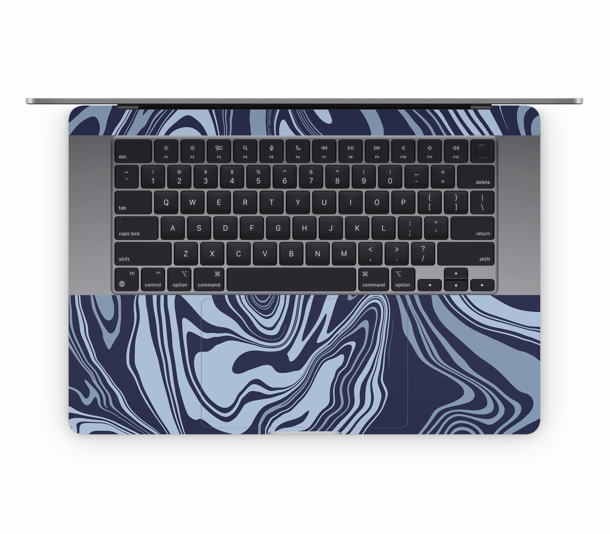 MacBook Air 15" (2026, M5) skin, Vertigo (Blur), inside skin