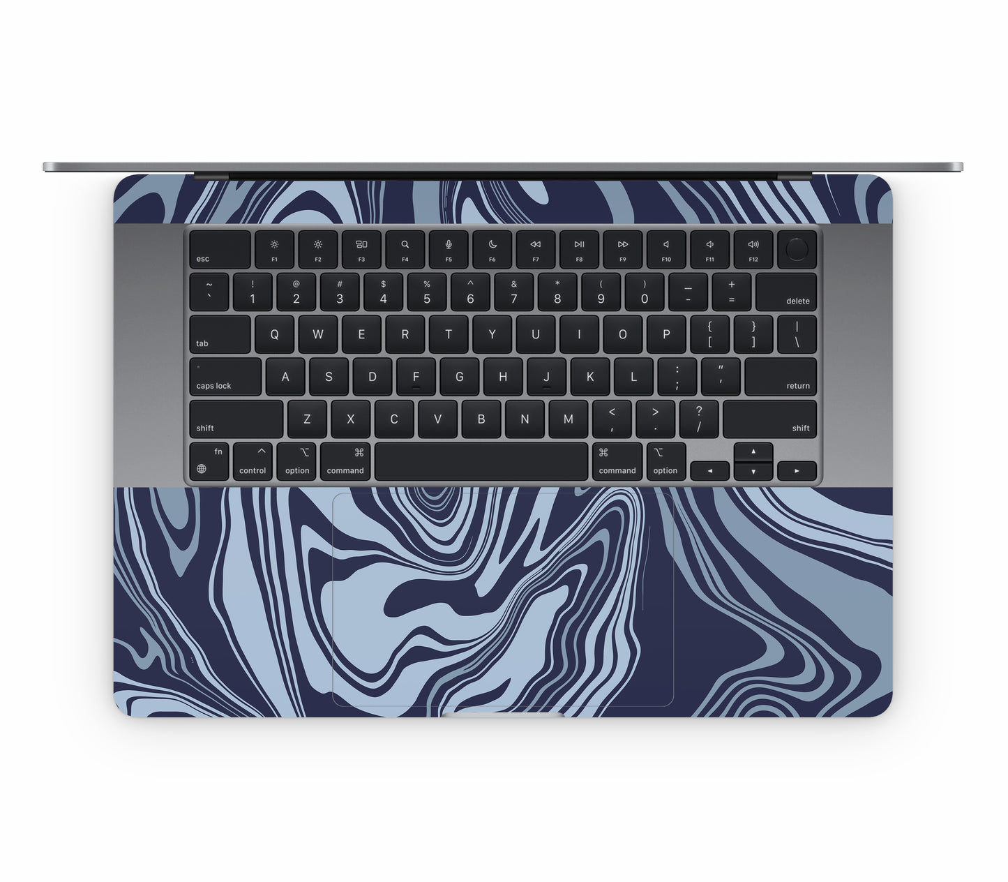 MacBook Air 15" (2025, M4) skin, Vertigo (Blur), inside skin