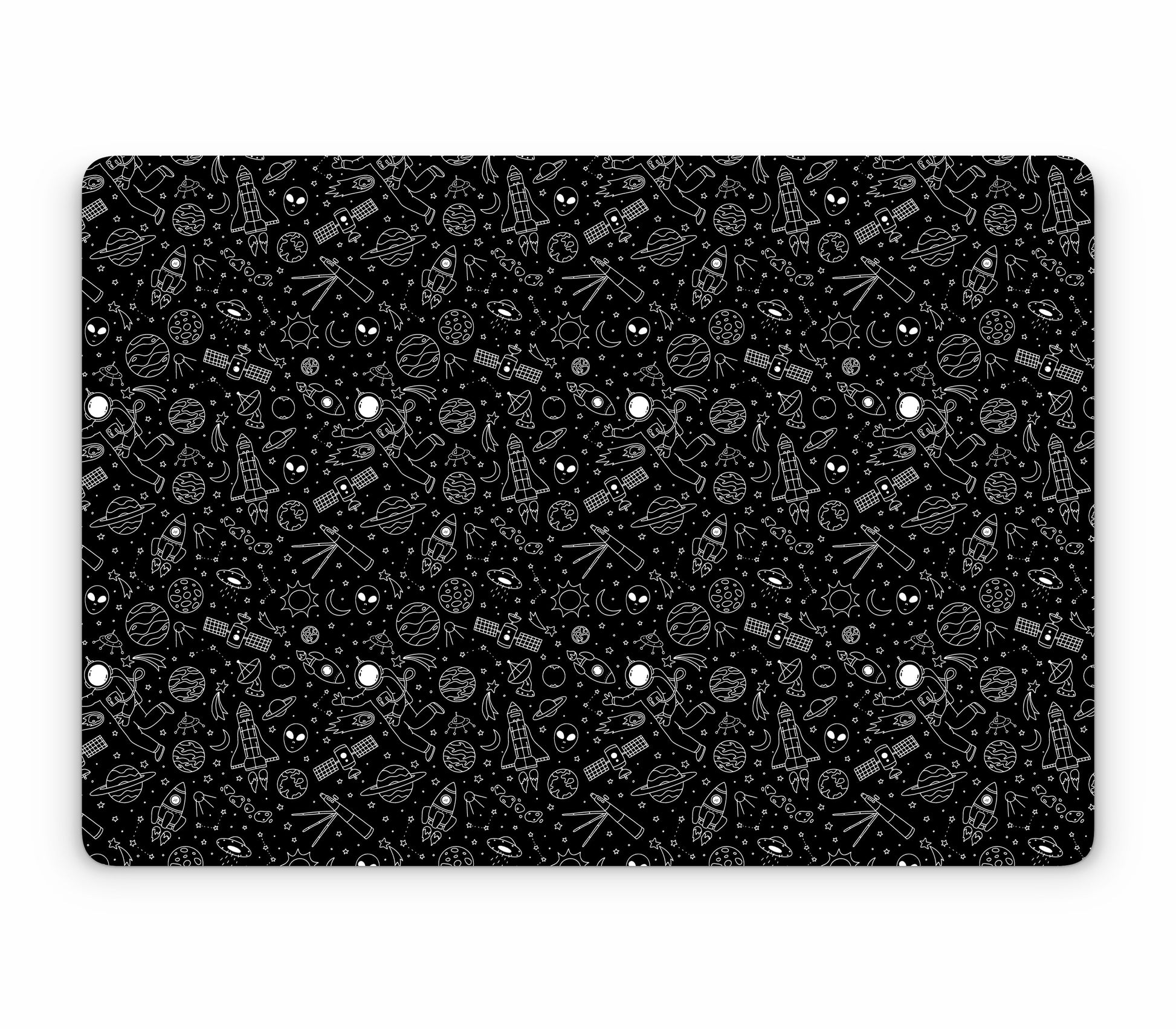 MacBook Air 15" (2023, M2) skin, Cygnus, top skin without logo cutout