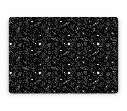 MacBook Air 15" (2023, M2) skin, Cygnus, top skin without logo cutout