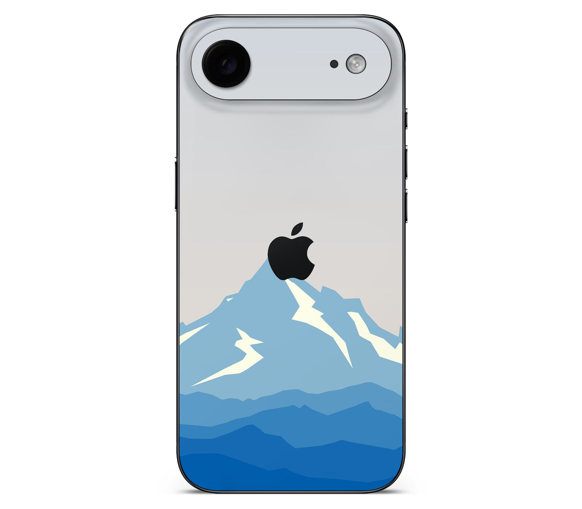 iPhone Air skin, Everest, back skin with logo cutout
