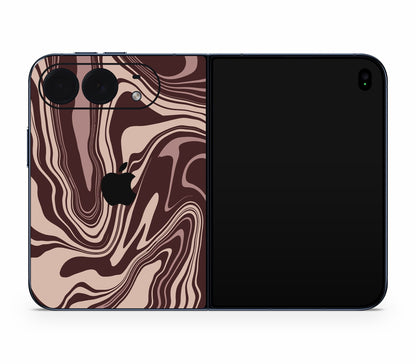 iPhone Duo skin, Vertigo (Fever), back skin with logo cutout