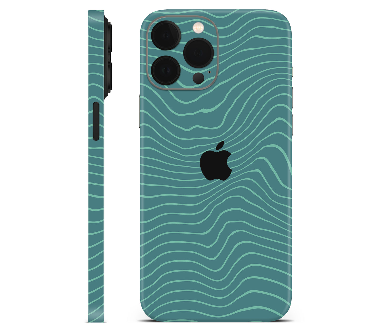 iPhone 13 Pro Max skin, Tide, full wrap with logo cutout