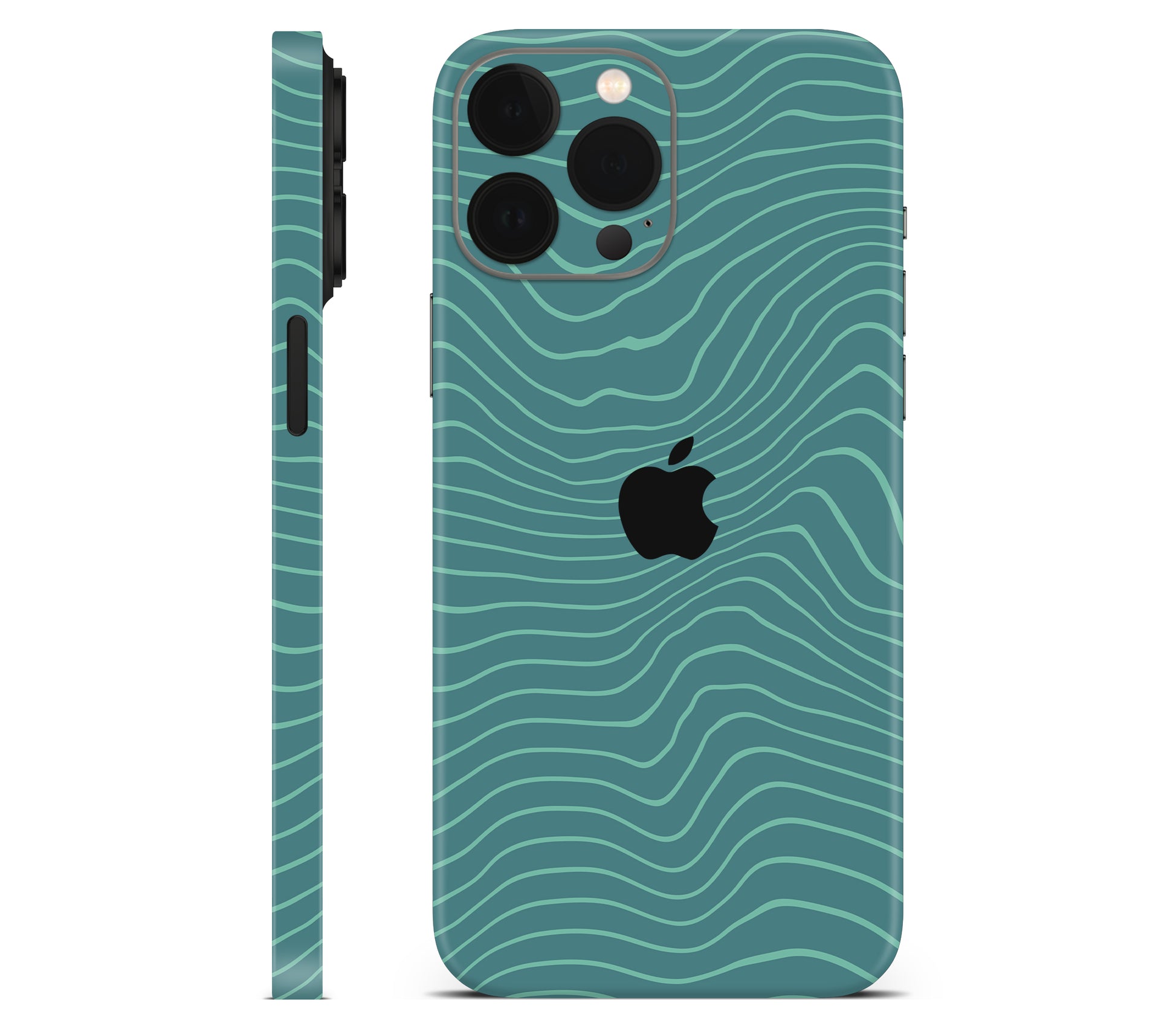 iPhone 13 Pro Max skin, Tide, full wrap with logo cutout