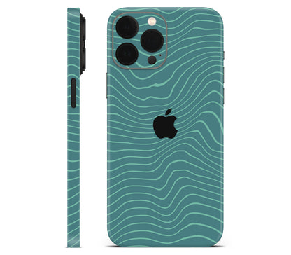 iPhone 13 Pro Max skin, Tide, full wrap with logo cutout