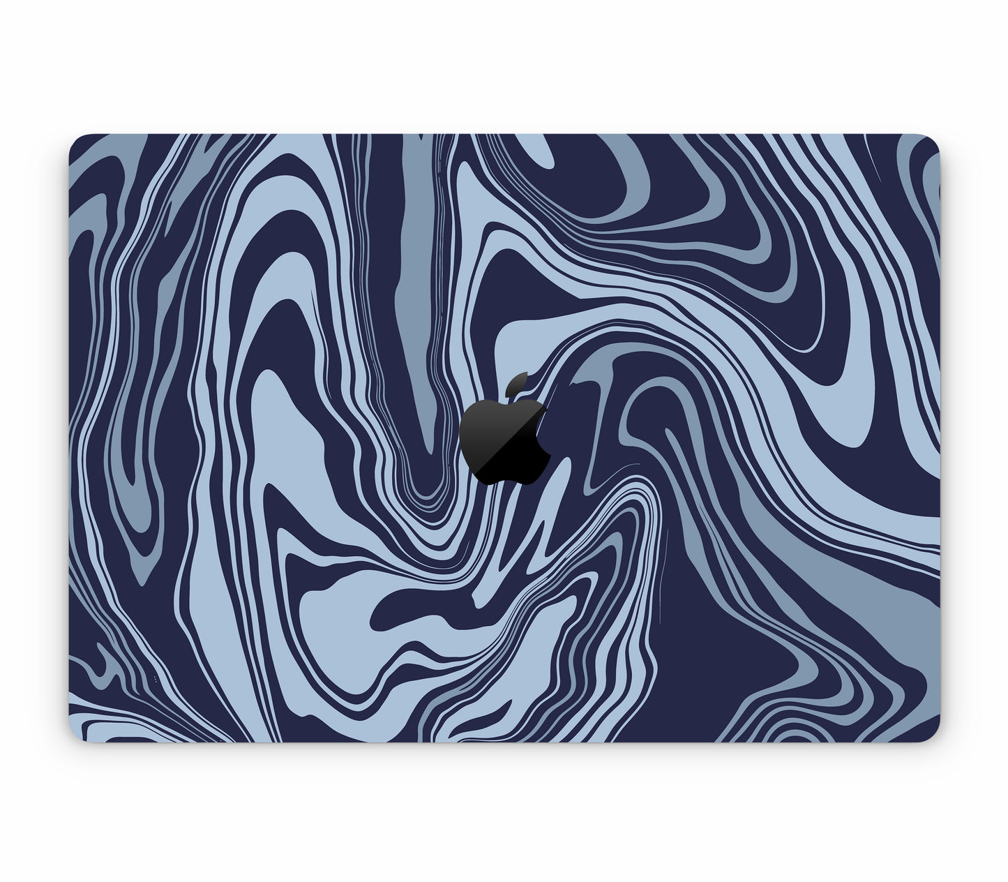 MacBook Pro 16" (2023, M3) skin, Vertigo (Blur), top skin with logo cutout