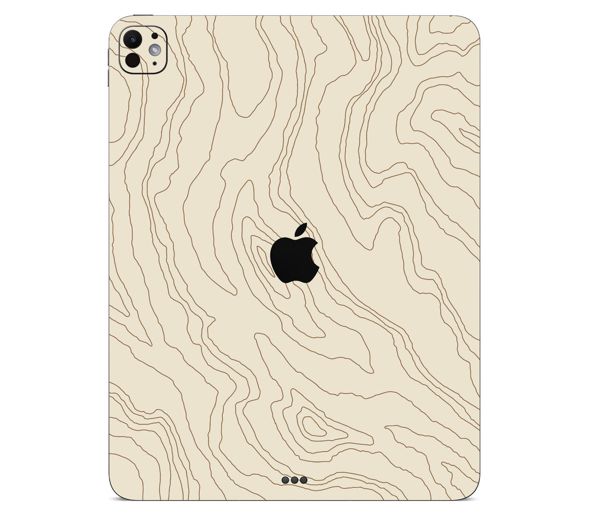 iPad Pro 11" (M4) skin, Dune, back skin with logo cutout