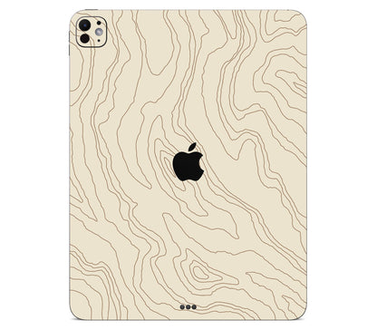 iPad Pro 11" (M5) skin, Dune, back skin with logo cutout