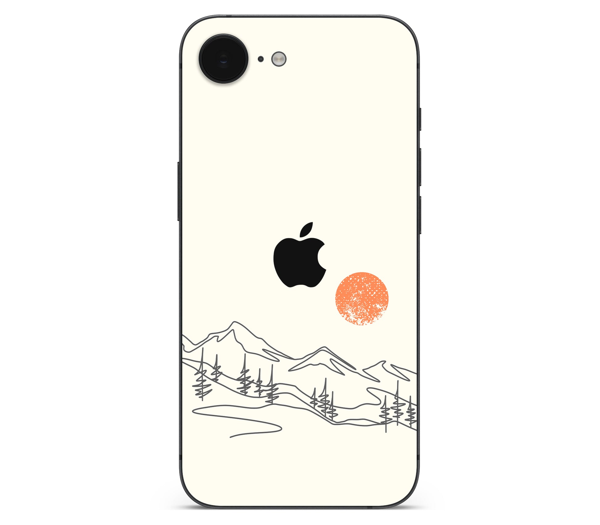 iPhone 16e skin, Offline, back skin with logo cutout