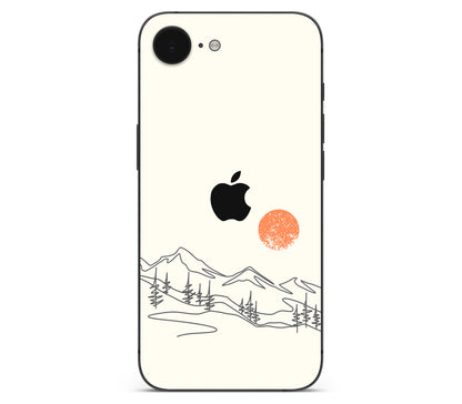 iPhone 16e skin, Offline, back skin with logo cutout