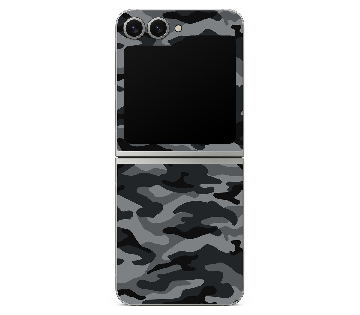 Galaxy Z Flip 7 FE skin, Urban Camo, back skin