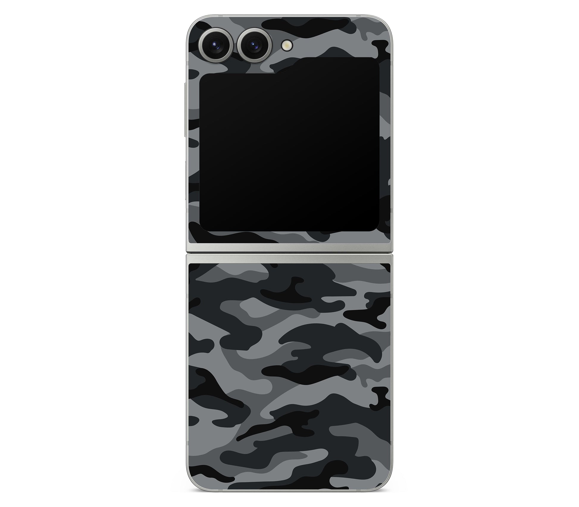 Galaxy Z Flip 7 FE skin, Urban Camo, back skin